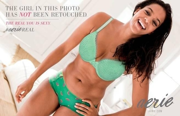 positive body image trend aerie 